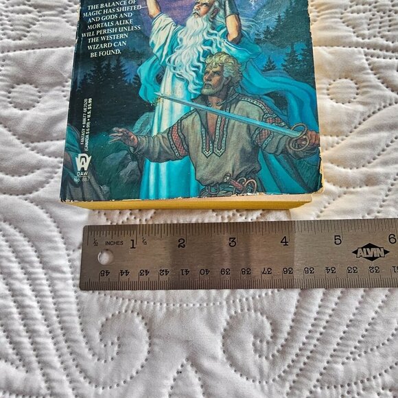 The Western Wizard By Mickey Reichert DAW Fantasy Paperback 1992 First Printing - Picture 9 of 16